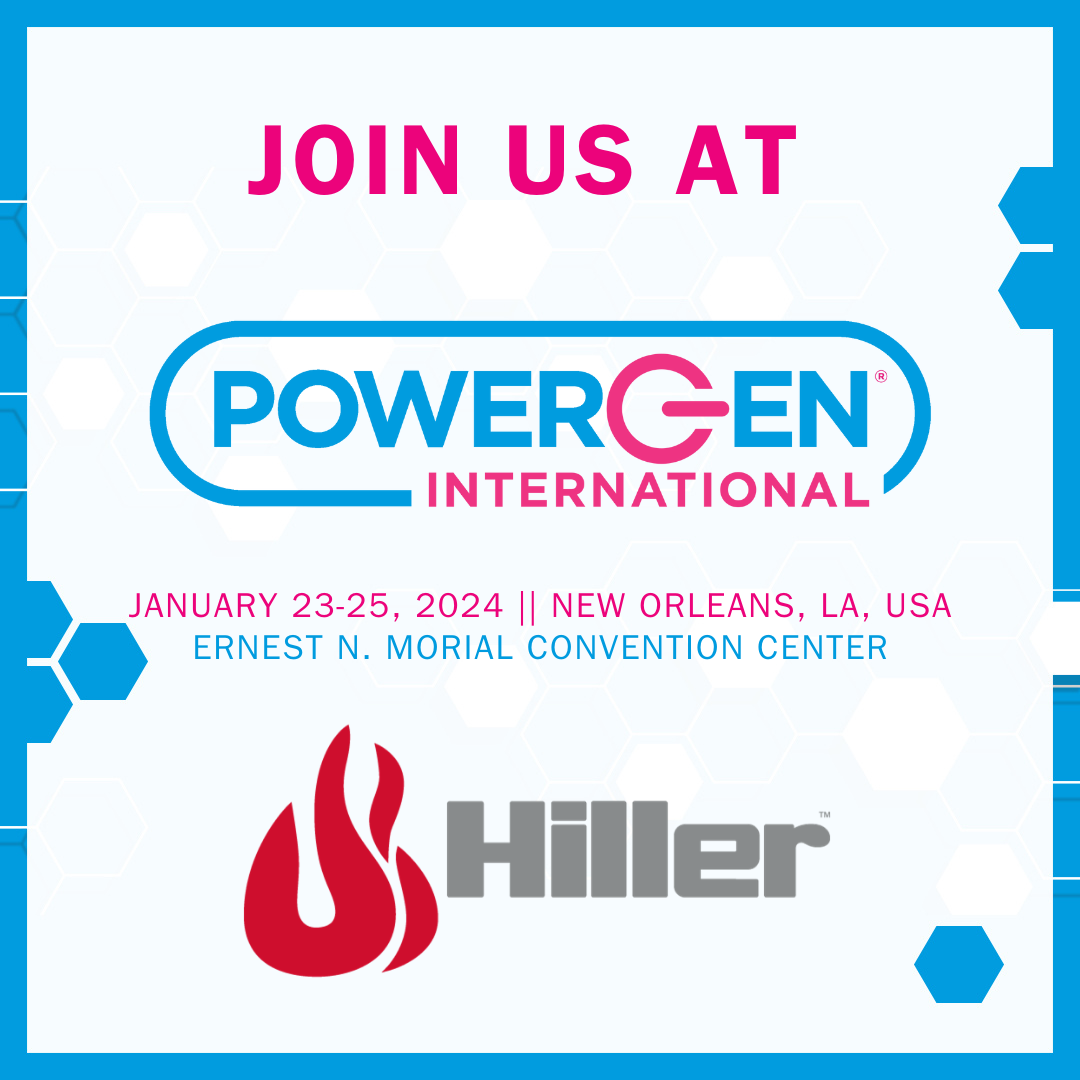 Join us at PowerGen International in New Orleans Come Visit Hiller at