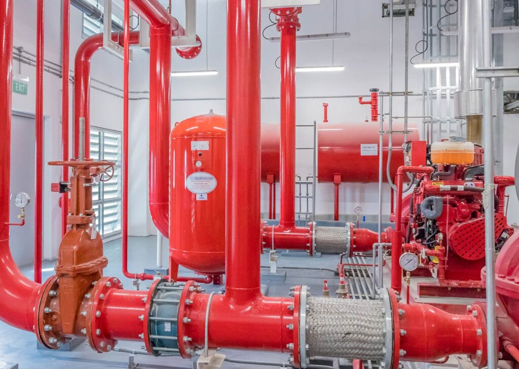 Fire pump system